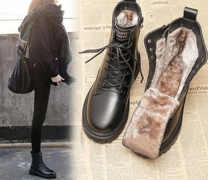 Scarpe Invernali alla Moda con Plateau